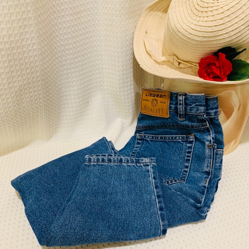 1980’s high waisted mom jeans